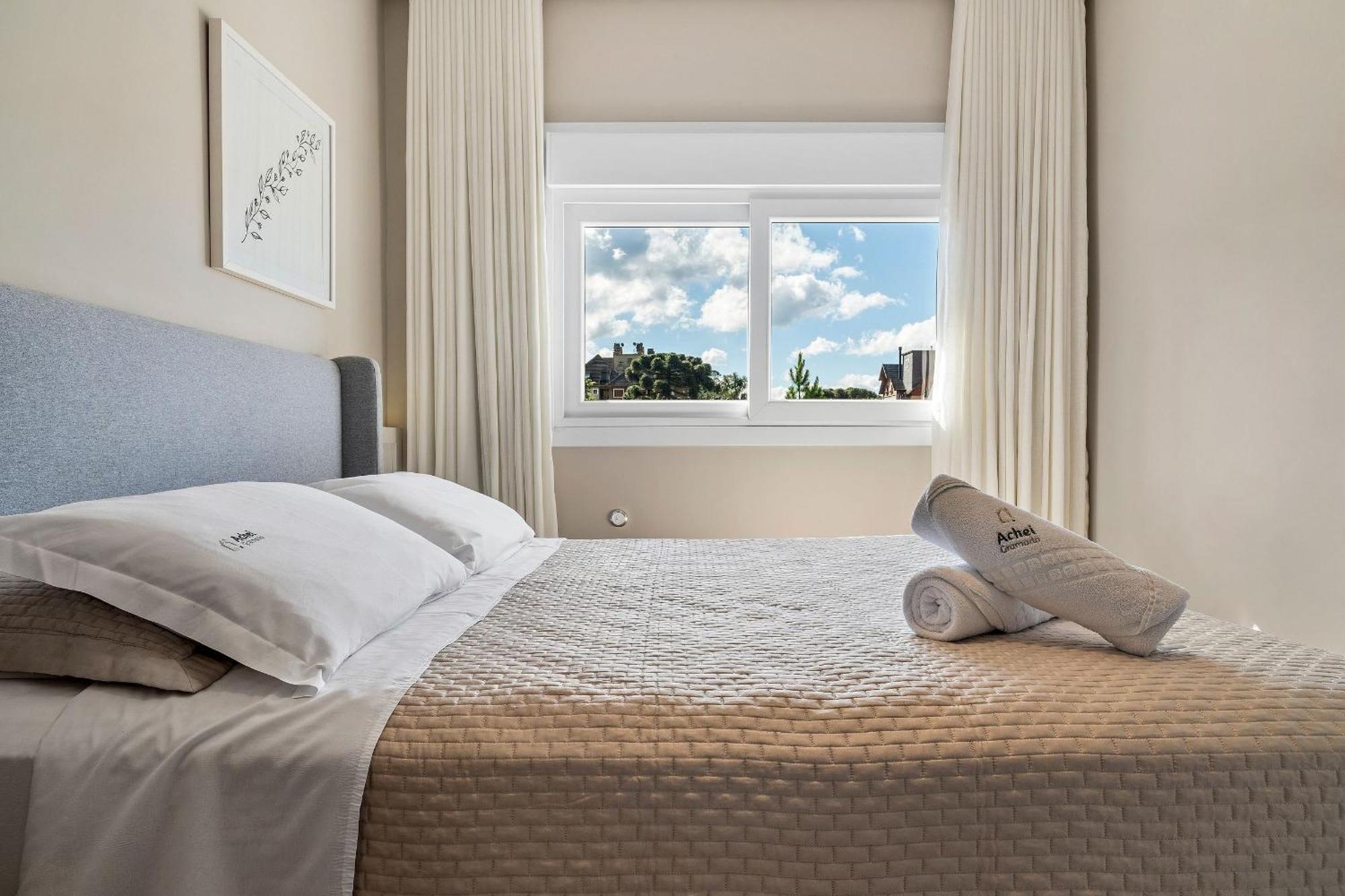 Apartamento Essence 2 Suites By Achei Gramado Exteriör bild