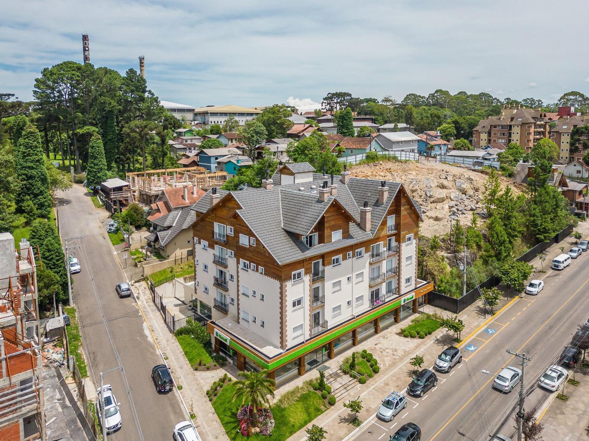 Apartamento Essence 2 Suites By Achei Gramado Exteriör bild